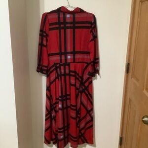 REBORN: Red Plaid Dress (NWOT)